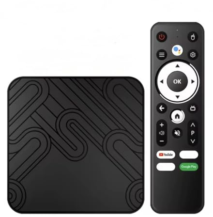 Z8 Pro Android 12 TV Box (2025), Allwinner H618 Quad-Core, 8K Ultra HD Media Player, 4GB RAM 32GB ROM, Dual-Band WiFi 2.4G/5G, Bluetooth 5.2, Voice Remote, DLNA AirPlay Miracast Streaming Device