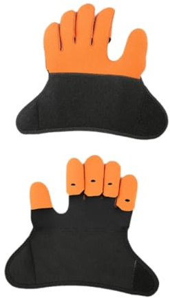 Sharplace Guantes de Rehabilitación para Dedos, Portátiles, Ajustables Y Transpirables.