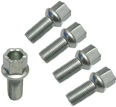 per VW per Rabbit per Tiguan Bulloni antifurto per Ruote Parti di bloccaggio bulloni Ruota Bulloni Ruota Auto Blocchi Ruota Bullone Ruota Auto Bullone di bloccaggio mozzo Ruota