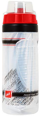 Bidón Massi térmico, Transparente/Rojo, 500 ml