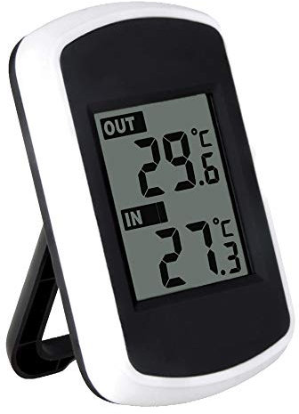Irishom LCD Digital Wireless Indoor Outdoor Thermometer Temperature Measurement Tester