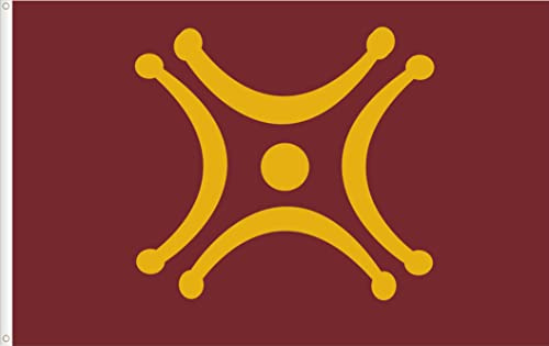 BANDERA DE CANTABRIA LABARO. CANTABRIA REGIONALISTA. RASO PREMIUM. TAMAÑO GRANDE 150X90 CM