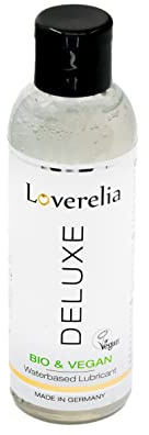Loverelia Bio & Vegan wasserbassiertes Gleitgel, aus natürlichen Wirkstoffen & Veganen Rohstoffen, für ein unvergleichlich geschmeidiges, feuchtes Gefühl, 500 ml, Made in Germany
