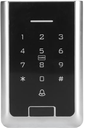 Entry Gate Keypad, Touch Access Control Keypad DC 10‑24V Zinc Alloy Shell Door Keypad for Household