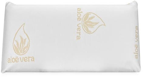 DUÉRMETE ONLINE - Aloe Vera Viskoelastisk kudde | Maximal komfort och utmärkt anpassningsförmåga med anti-stressegenskaper | 90 x 40 cm