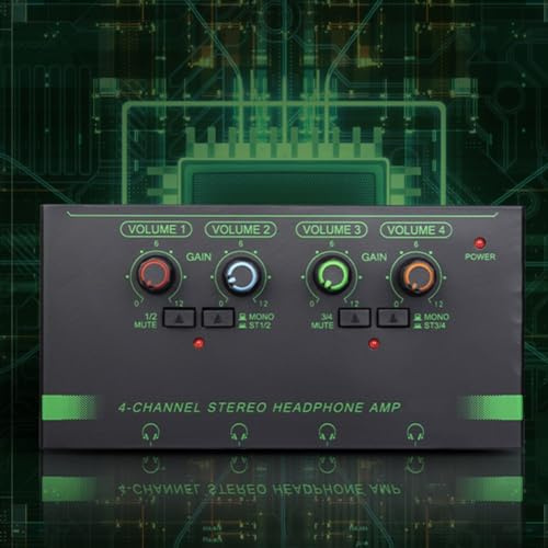 La solution pour studio ou scène un casque compact, puissant et multicanal (6 canaux)