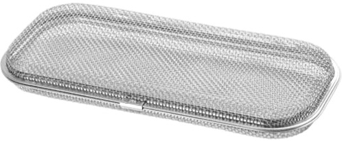 Muteitt Cesta para Lavavajillas, Cesta para Cubiertos De Lavavajillas De Acero Inoxidable para Limpieza De Artículos Pequeños, Cucharas, Tenedores Y Palillos