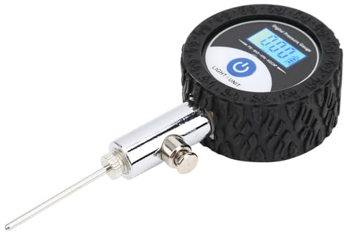 Ballpumpe, tragbarer Ballfüller mit Manometer, kleines Testwerkzeug für Mountainbike, Rennrad, Bau, Fußball, Volleyball, Zuhause, Sport, Fahrrad, Bauernhof, Outdoor