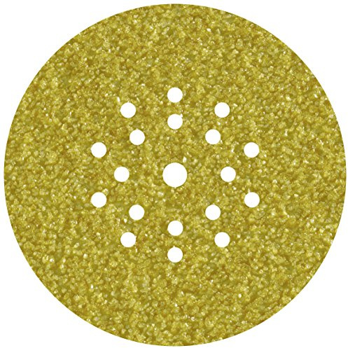 wolfcraft 5632000 Disques Abrasifs Auto-agrippants, Or, ø 225 mm, Set de 5 Pièces