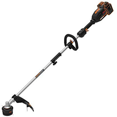 WORX WG186.9 40V Nitro Power Share Cordless Attachment-Capable Driveshare 15 String Trimmer, Bare Tool Only, Black and Orange