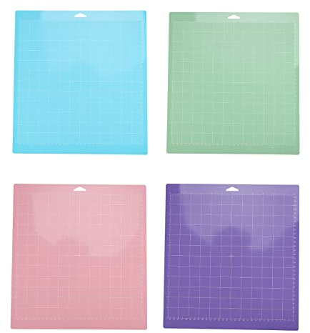 4 StüCk Gemischte Farbe PVC Matte Gitter Schnitt Pads Schneiden Plotter Pad ZubehöR für/Cameo 4