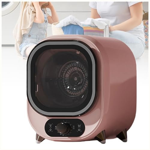 Secadora pequeña, Secadora de Ropa portátil, Secadora de Condensador portátil de 5 kg, Secadora con ventilación de 18 l, Secadora de Centrifugado compacta silenciosa de 35 db, encimera