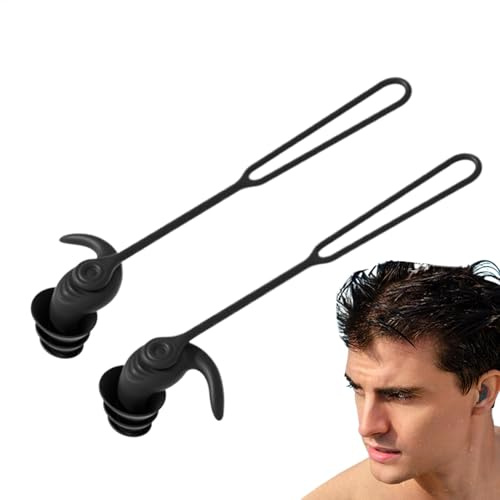 Tapones Natación Lanyard Protector Auditivo Para Dormir