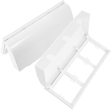 CIYODO 2piezas Para Caja De Enchufe Tipo Triple Protección Prueba De Salpicaduras Para Baño y Cocina