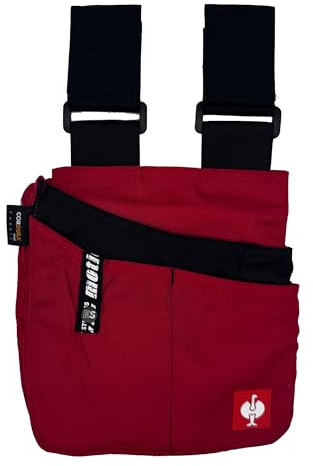 Engelbert Strauss Workertasche e.s.Motion – robuste Werkzeugtasche mit Fächern, Klettschlaufen & Gürtelbefestigung für Handwerk und Heimwerker