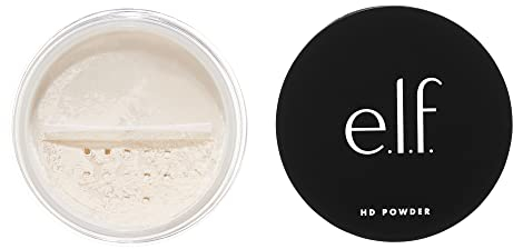 e.l.f. High Definition Powder, Loses Fixierpuder, Verwischt feine Linien & Unvollkommenheiten, Weiches Finish, Soft Luminance