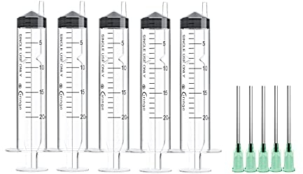 Ciringe 20 ml Syringe with 14G Green Mixing Kit - 5 Sets
