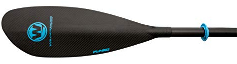 Wilderness Systems Pungo Carbon Recreation/Touring Kayak Paddle | Carbon Fiber Blade |Adjustable Carbon Fiber Shaft (220-240cm), Black, One Size