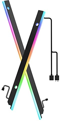 AsiaHorse ARGB Mainboard mit Lichtleiste, 28 RGB, adressierbar, 5 V, 3-Polig, Aura Sync, ATX-kompatibel