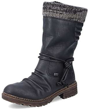 Rieker Damen Winterstiefel Z4755, Frauen Stiefel, wasserabweisend, riekerTEX