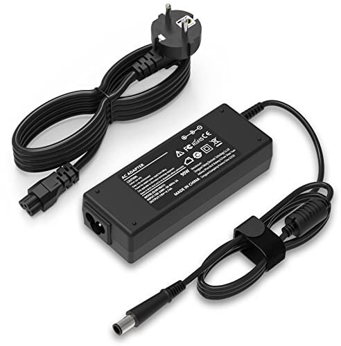 Cargador Portátil 90W para HP Pavilion G4 G6 G7 DV3 DV4 DV5 DV6 DV7 G32 G42 G56 G60 EliteBook G1 G2 650 840 850 8440p 8460p 8470p Compaq Presario CQ40 CQ45 Elitedesk 19V 4,74A Alimentación 7.4*5.0Mm