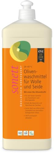 Olivenwaschmittel für Wolle und Seide 20–40 °C 18 x 1 L