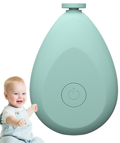 Elektrisk nagelklippare för spädbarn - nyfödd nagelklippare, bärbar babynagelklippare | batteridriven baby nagelfil med 4 sliphuvuden, babytå- och barnskötselkit