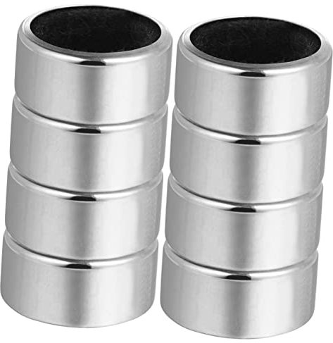 Cabilock 8pcs Stainless Steel Wine Bottle Drip Collar Set Leak-Proof Wine Drip Ring Anti-Overflow for Parties and Events