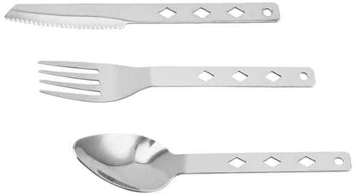 WESIEVYA Picknick Mit Faltbarem Besteck Aus Edelstahl Gabel Und Löffel Tragbares Geschirr Für Camping Und Outdoor-aktivitäten Langlebiges Und Rostfreies Besteck Für Außenbereich