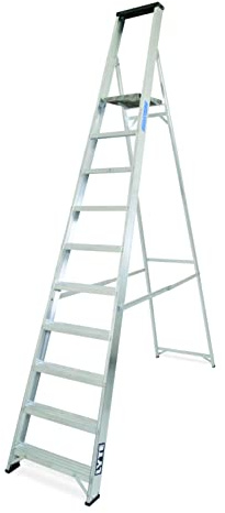 Action Handling BSBP10 Trade Platform Step, 10 Tread, 2.74 m Height