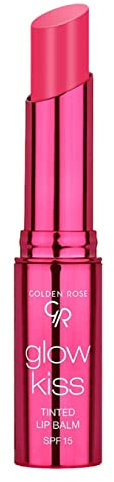 Golden Rose Lippenbalsam – Glow Kiss – 03 Berry Pink – Golden Rose – Base & Pflege der Lippen – 03 Berry Pink