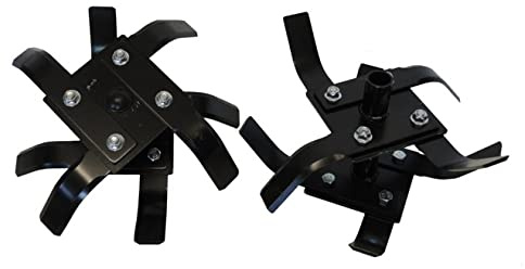 FIGAI1 - CULTIVADORA DE SUELO Papillon - Motoazada 52118 Par de cuchillas P.39-40-41-42 Negro