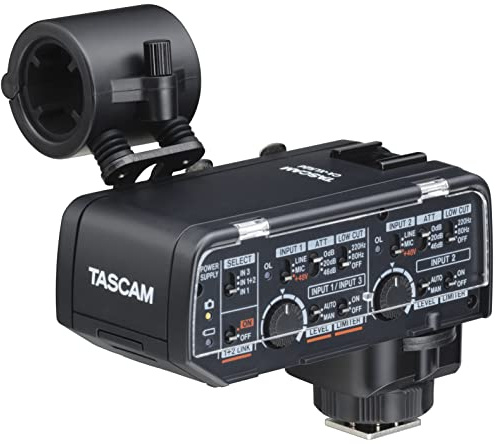 Tascam XLR-Mikrofonadapter Fujifilm Kit für Spiegellose Kameras (CA-XLR2D-F)