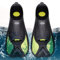 Anloximt Pinne subacquee | Pinne da Nuoto Corte per Adulti | Pinne da Snorkeling Pinne da Allenamento per Lo Snorkeling Unisex da Viaggio per Nuoto