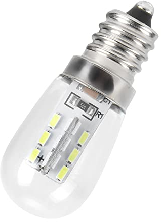 Luz LED E12, Bombilla para Máquina de Coser de bajo Consumo de Energía, sin Radiación o IR, Bombilla LED para Sala de Estar para Refrigerador