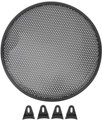Kavolet 12 Zoll Eisen Lautsprecher Gitter Subwoofer Kreis Abdeckung Mesh Guard Auto RV Audio Protector