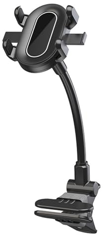 Wdbild Soporte de teléfono para cochecitos y bicicletas con rotación ajustable de 360 grados y diseño antideslizante para silla de ruedas
