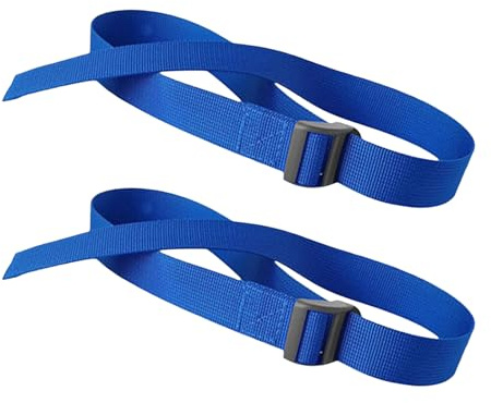 Correa para el pie para elíptica, elíptica, bandas de pedal de ejercicio 2 X | máquinas de remo debajo de las partes de la mesa del escritorio