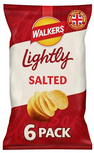 Walkers Lightly Salted Multipack Crisps 6x25g