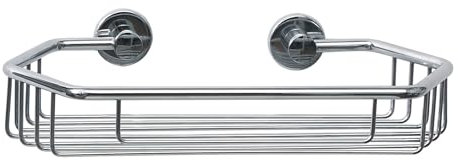 tesa draad Duschcaddy, Messing, verchromt, inkl. Klebelösung, 65mm x 275mm x 135mm