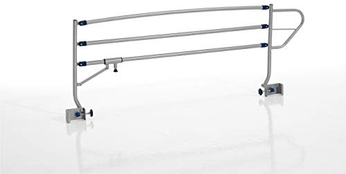 ekamia - Juego de 2 barandillas abatibles para Cama articulada y geriátrica