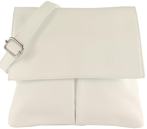 modamoda de T63LEDER Damen Leder Umhängetasche, handmade in Italy