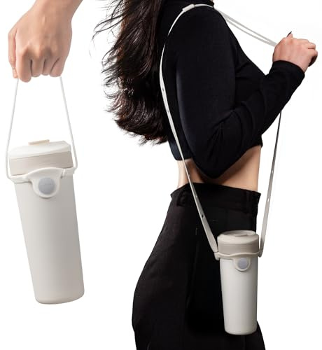 BONE Isolier-Trinkflasche 750ml – Stainless Steel Drinking Bottle Edelstahl Thermosflasche mit Deckel, BPA-frei & auslaufsicher, für heiße und kalte Getränke