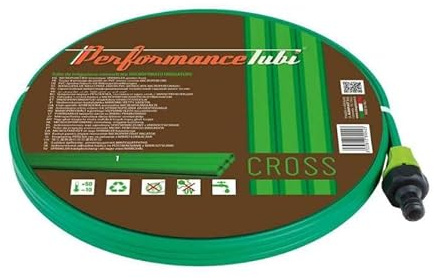 Rekord - PVC Sprühschlauch 7,5m - Rasensprengerschlauch für Gartenbeete | Feiner Sprühregen Schlauch mit Klick-Anschluss - Frost- & UV-beständiger Wasserschlauch zur sanften Beetbewässerung