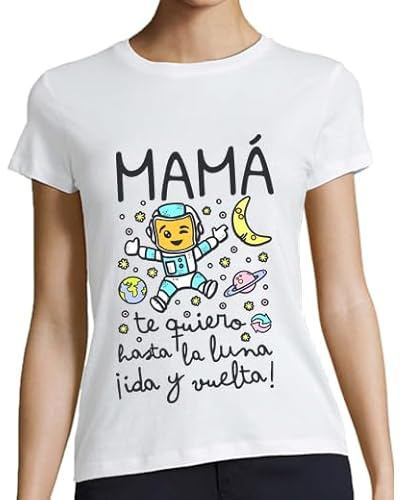 latostadora Camisetas Regalo Mujer Dia De La Madre - Regalo Navidad Madre Mama - Camiseta Regalo Mama Abuela - Camisetas Dia De La Madre Regalos Originales - Camiseta Manga Corta Mujer