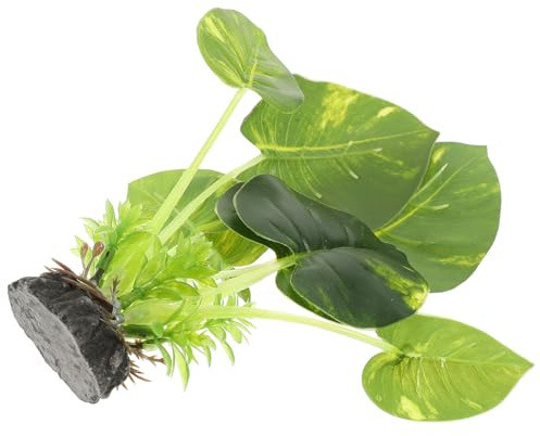 BESPORTBLE Plante Artificielle pour Aquarium Décoration Fausse Plante Accessoire De Paysage pour Poissons Vivarium pour Aquariums De Petite Et