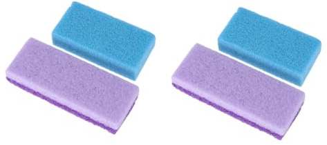 Healeved 4stücke Fußpflege Bimsstein Hornhautentferner Für Weiche Füße Natürlicher -pumice-stein Effektives Pediküre-werkzeug Zum Entfernen Von Abgestorbener Haut Zufällige Farbe