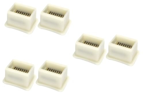 Alipis 6stücke Handheld Kunststoff Bohnen Schneidewerkzeug Effizienter Bohnen Cutter Für Küche Einfach Zu Bedienen Reinigen Für Zuhause Und Restaurants Beige