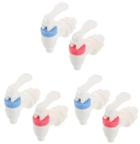 Gadpiparty 6stücke Wasserhahnauslauf Für Wasserspender Universelles Zubehör Für Reparatur Von Wasserhähnen Druckempfindlicher Wasserhahn Aus Stabilem Geeignet Für Küchen Und Büros