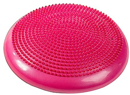 KOMBIUDA Wackelkissen Balancekissen Aufblasbar Für Gleichgewichtstraining Und Sitzstabilisierung Wackelsitzkissen Mit Handpumpe Zur Individuellen Druckeinstellung